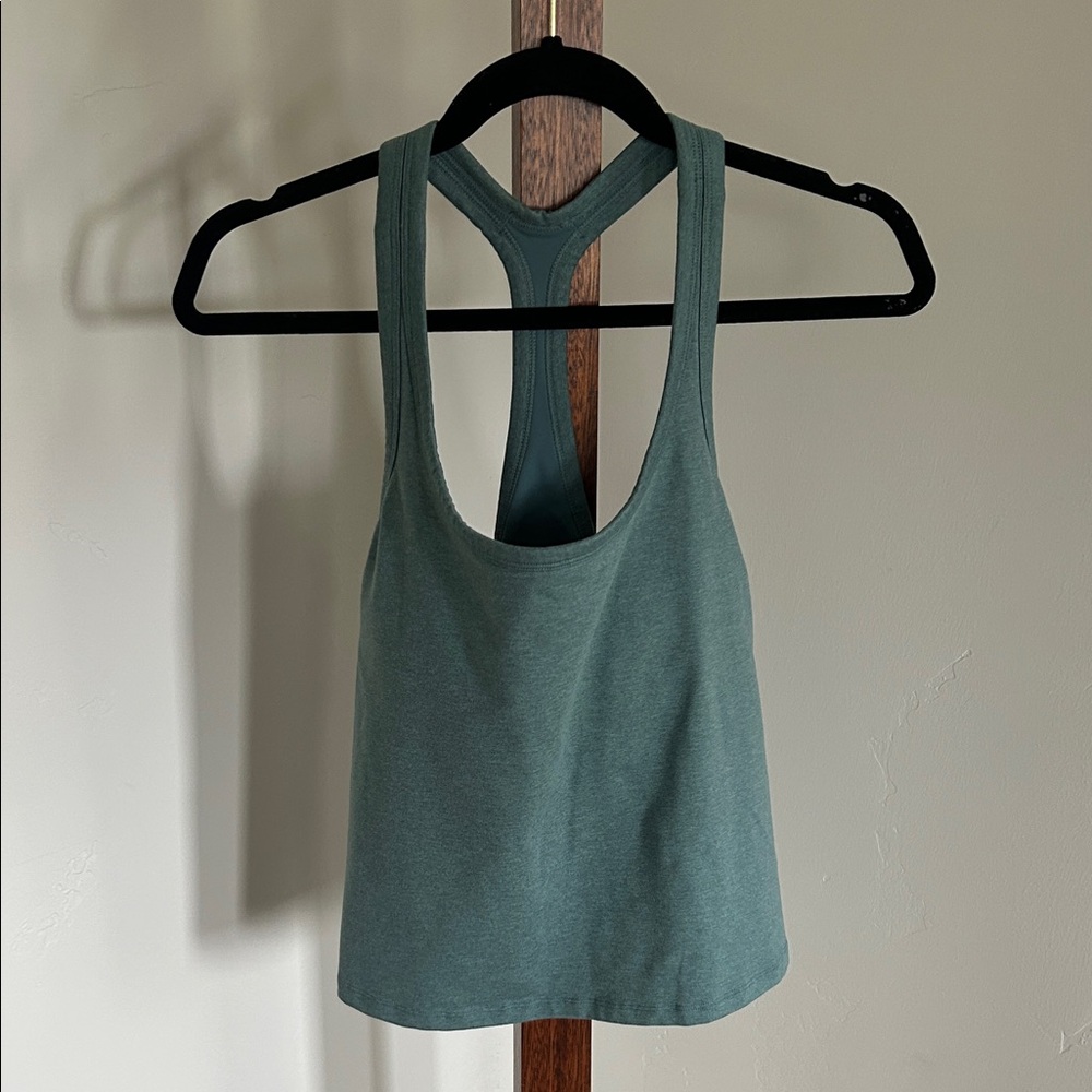 PRANA‎ Heavana Racerback Tank Top with built in shelf bra Women’s Size XL